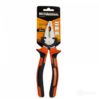 Combined pliers (pliers) MegArsenal TS8 nickel-plated 200 mm 717038.1221 / MA-38-10 (6)
