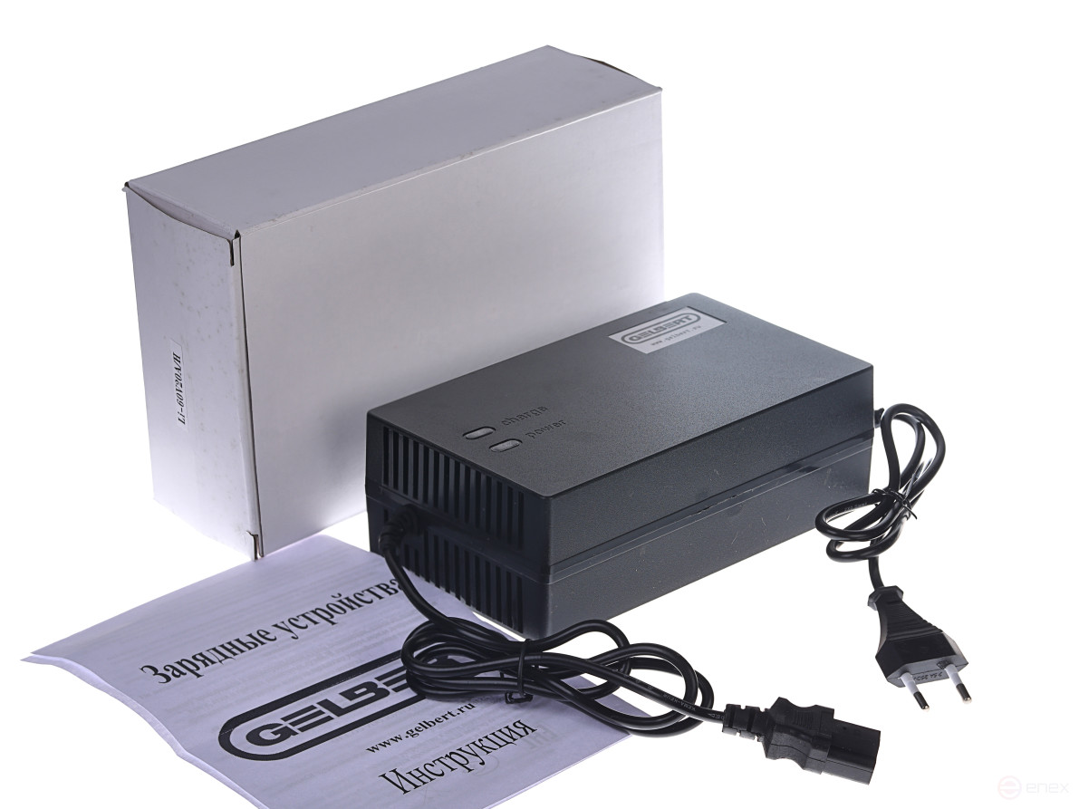 Зарядное устройство Gelbert для LiFePo4 аккумуляторов 60V20A/H (3A)