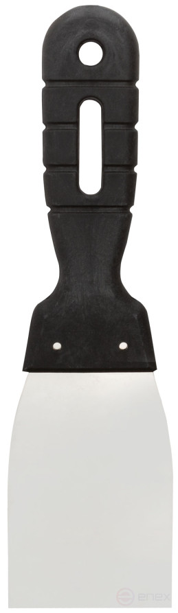 Шпатель 60 мм, нержавеющиая сталь, пластиковая ручка