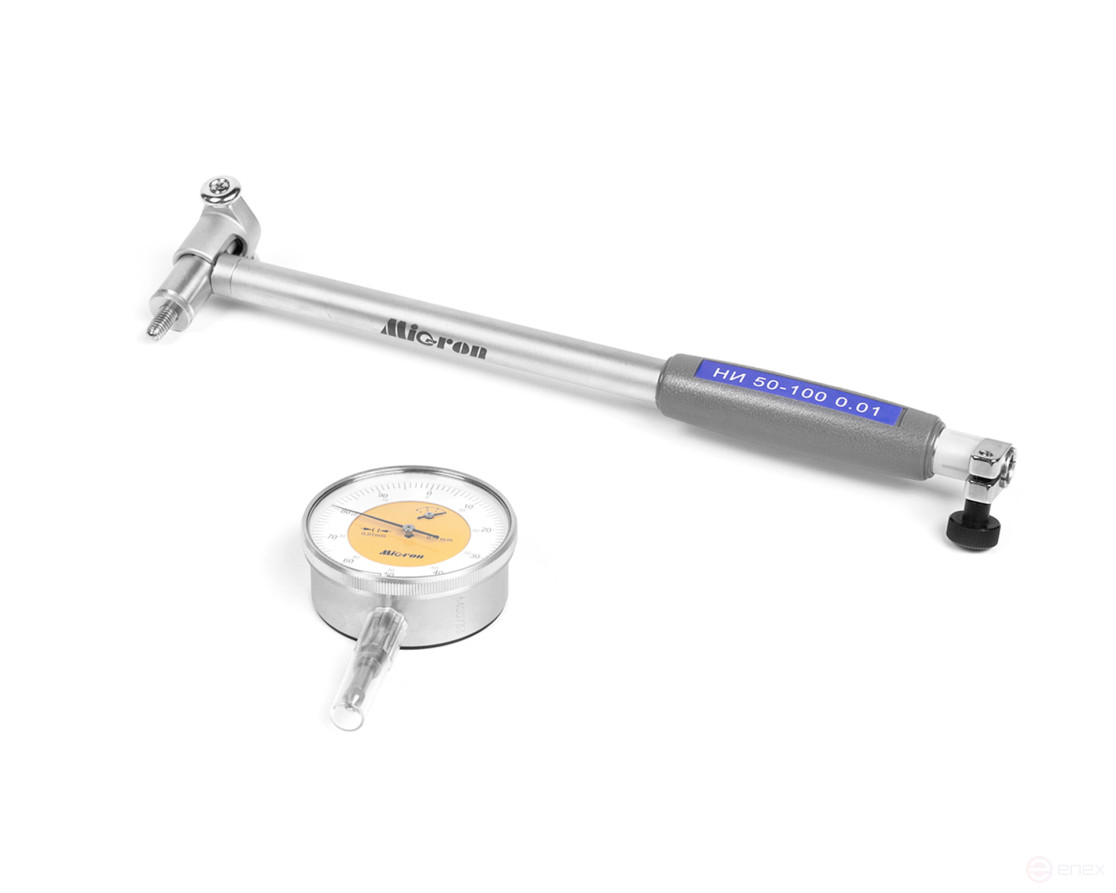 Nutrometer indicator NI 50-100 0.01 L=200mm Micron