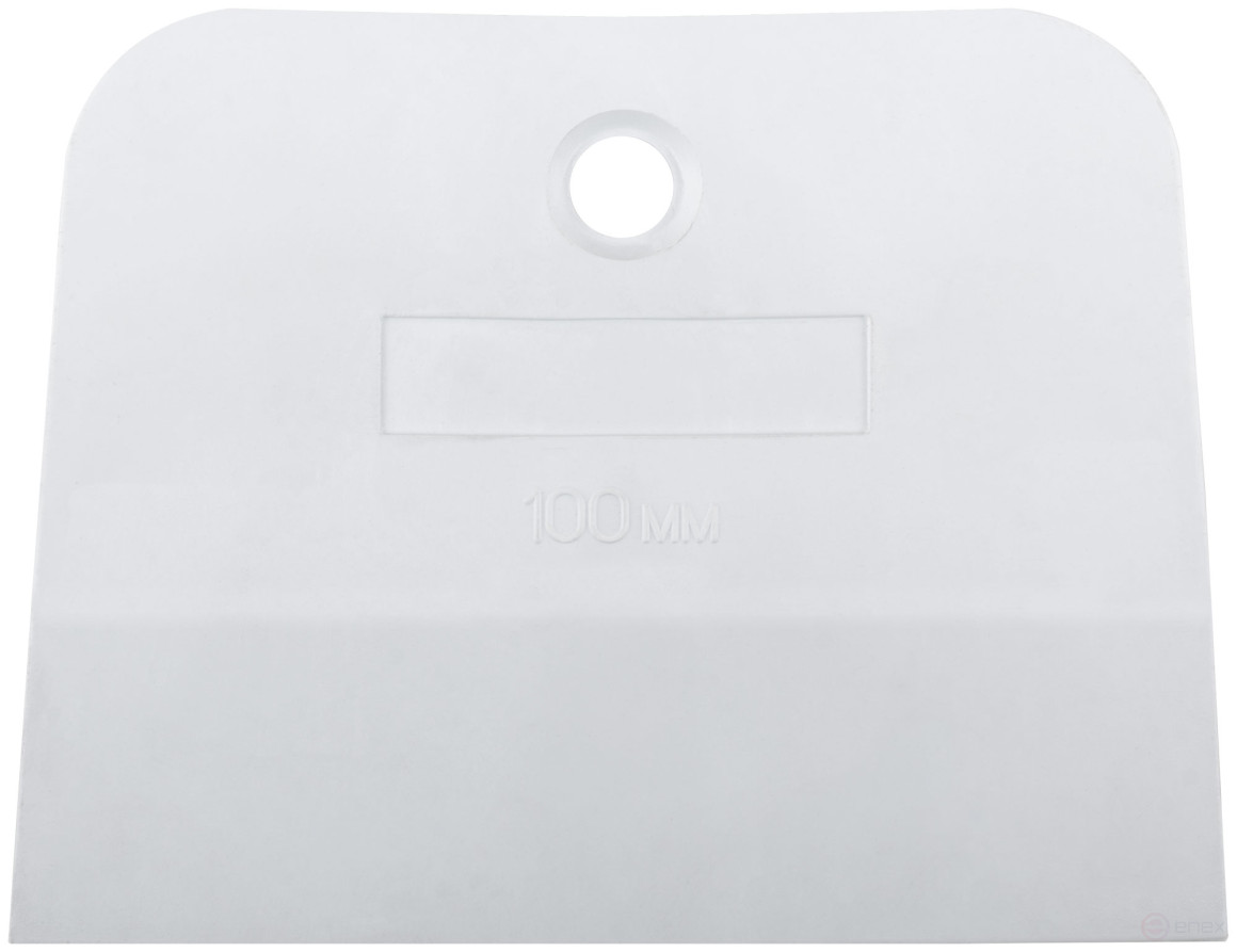 Шпатель резиновый белый 100 мм