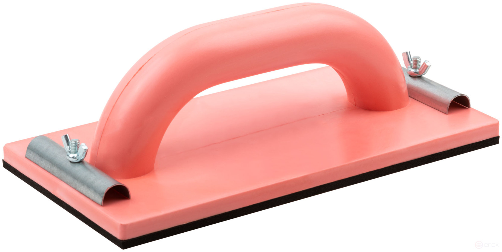 Grater d/ sandpaper.bum. plastic with metalwith a 230x120 mm clamp