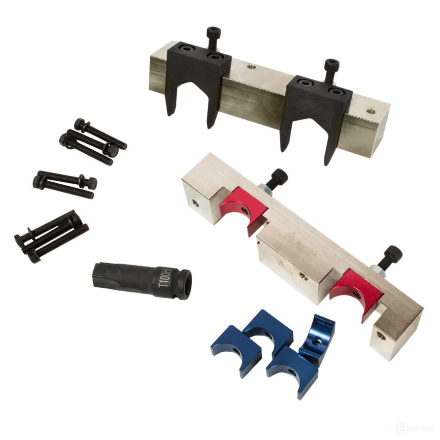 Camshaft / crankshaft locking kit, MB, case, 15 items MASTAK 103-21315C