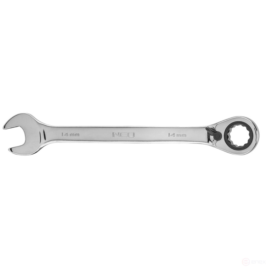 Ключ комбинированный с трещоткой 14 мм