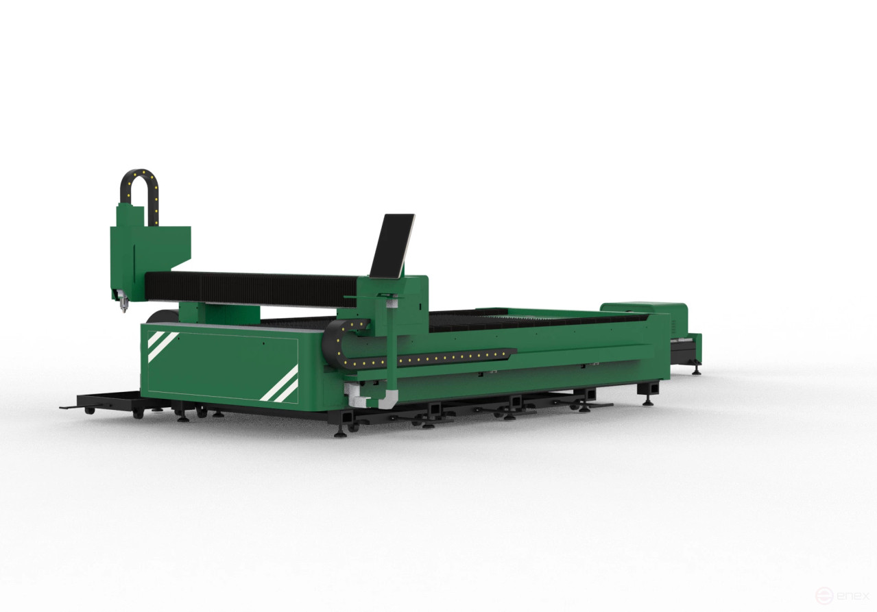 Sheet metal and pipe laser cutting machine "AMS-Laser.3015ST"