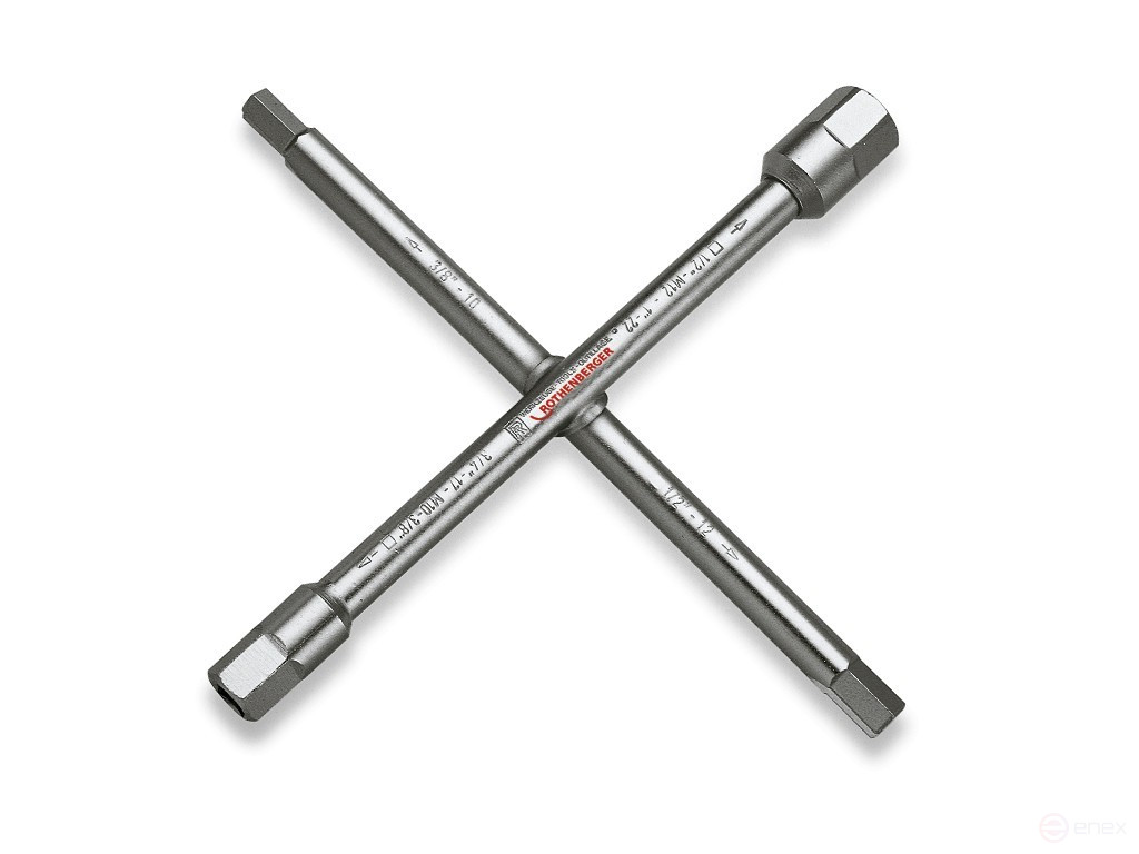 Сантехнический крестовой ключ 3/8"-1/2-3/4-1"