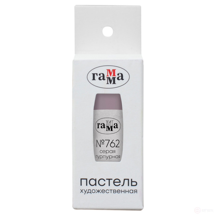 Pastel artistic Range, gray purple No.762, piece, cardboard. packaging