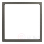 Frame for sockets and switches ERA Elegance 14-6001-16 decorative, titanium