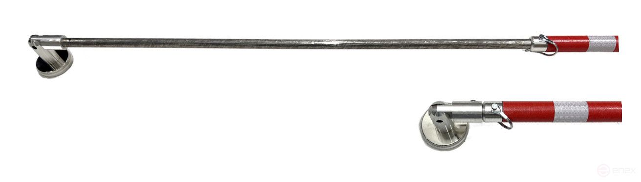 Магнит-захват телескопический вертикальный облегченный (D-ручка) 1580-2580 мм