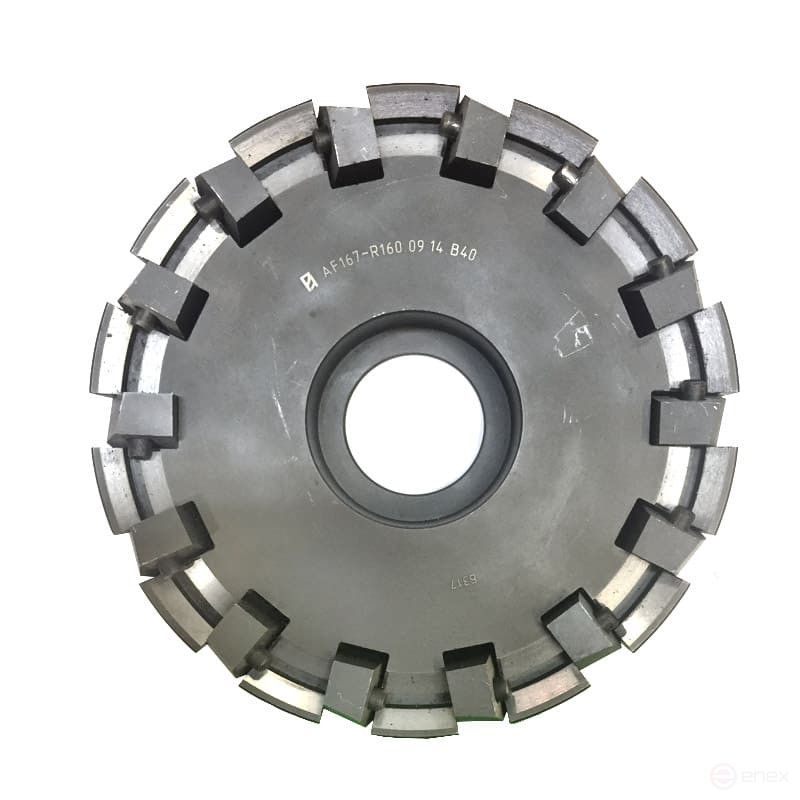 Фреза торцовая 250 с механическим креплением 5гр. пл. PN.. 110408 Z=14 dпос=50 левая ГОСТ 26595-85 AF167-L250.09.14.B50 «Русский Инструмент» (РИ)