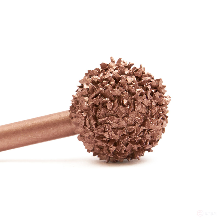 NS05-5014 Rough ball Ø20mm, pin 6.3mm, 14 Grit