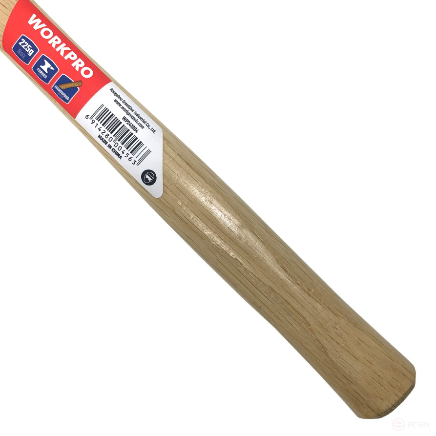 Carpentry hammer with wooden handle 225g WP241004 WORKPRO