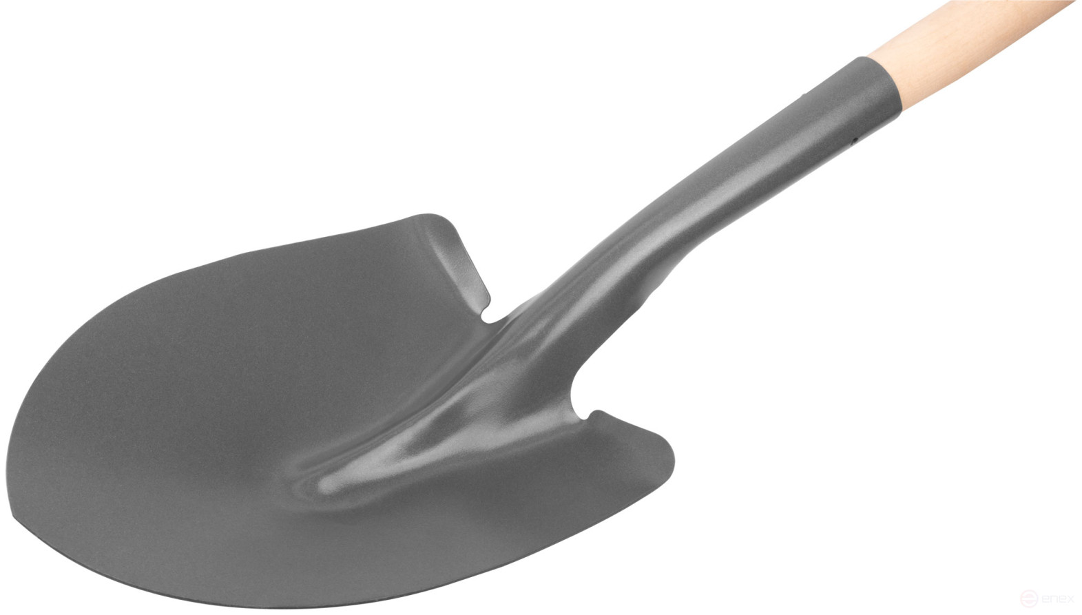 Bayonet shovel for bulk cargo ("American") with wooden handle and V-handle 230x280x1360 mm