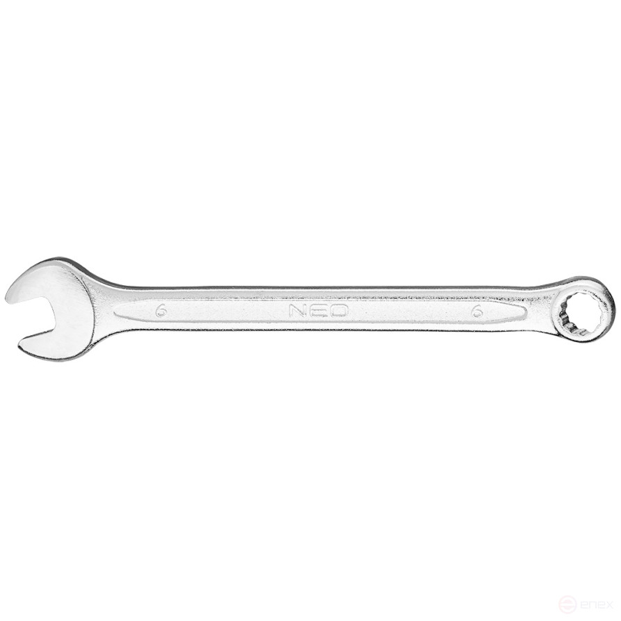 Ключ комбинированный, 6 x 100 мм