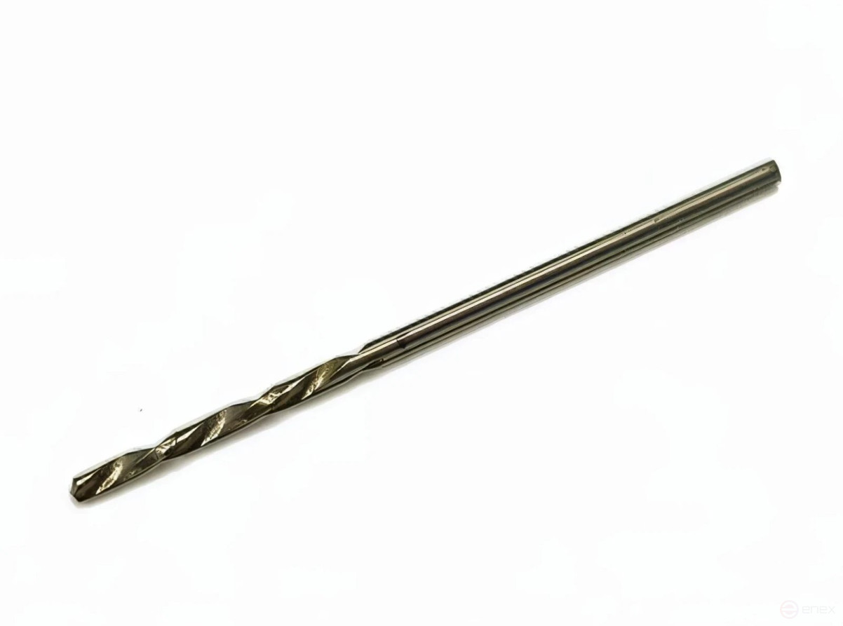 Drill bit with cylindrical shank f 1.3 mm R6M5 ground A1