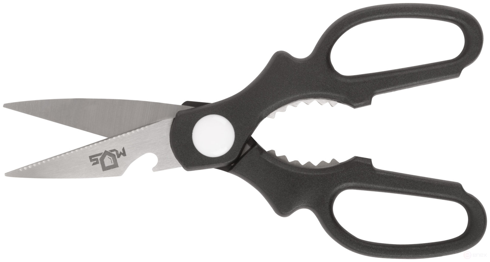 Ножницы технические нержавеющие, толщина лезвия 1,8 мм, 205 мм