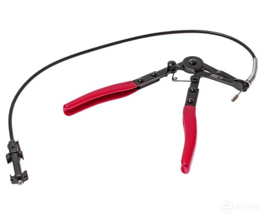 Pliers for hose clamps Clic-R with flexible drive 630mm JTC