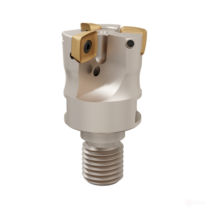 End mill SDMT 1004 Bhlrt d-32 mm, L-60 mm, Z-3, with screw shank M 16