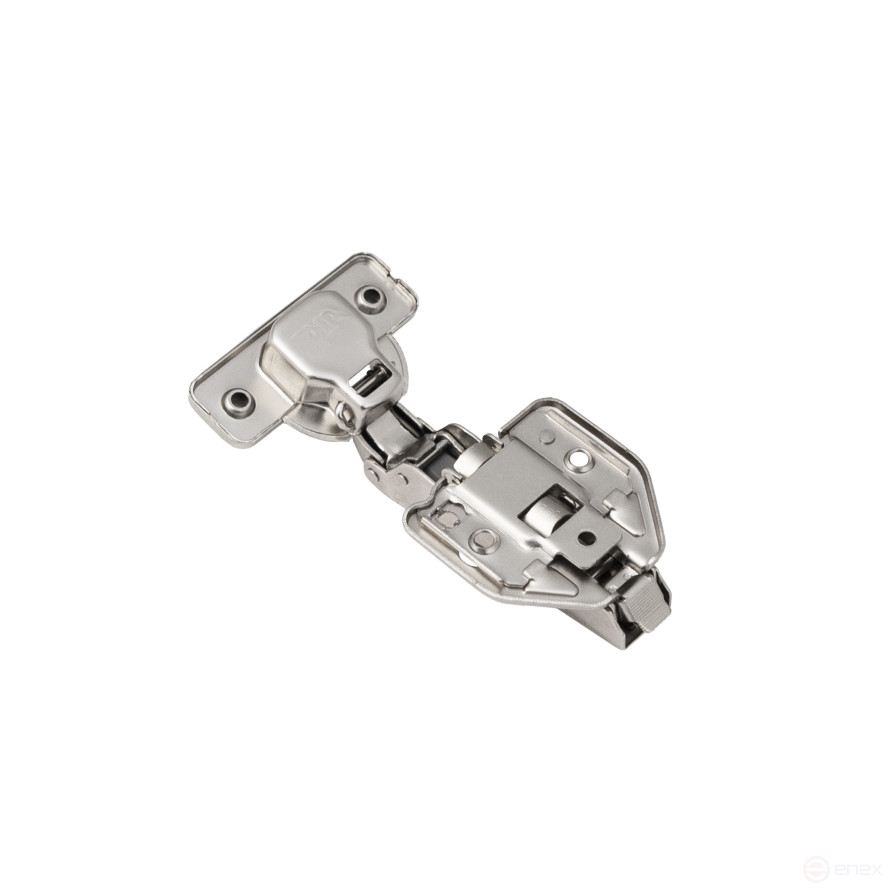 Semi-folding hinge with door closer 45mm h0 clip-on AKS PLUS 3D (self-tapping screws, plugs)