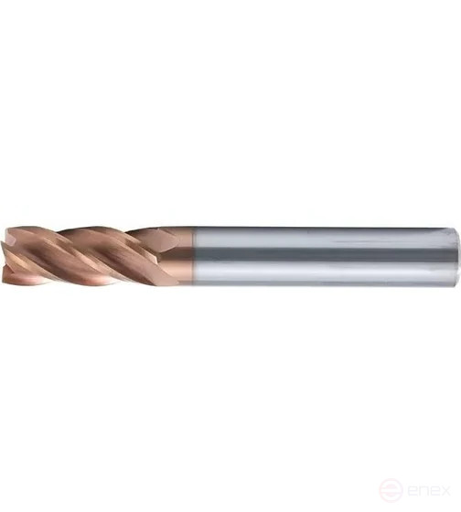 Фреза концевая VHM TiSiN Ø12,0x30x75х12 z=4 GEEFUN