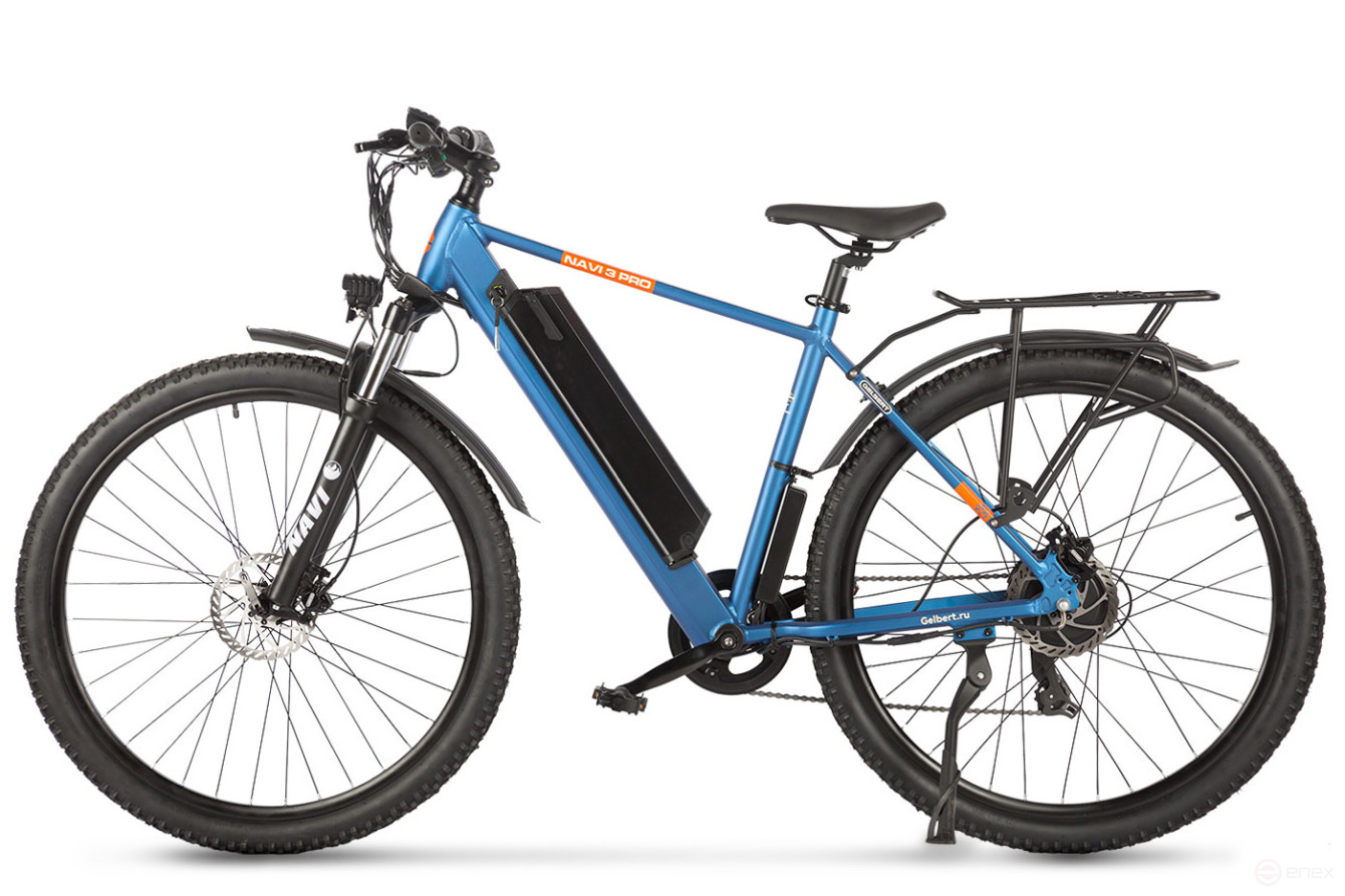 Электровелосипед Gelbert Navi 3 PRO, серый