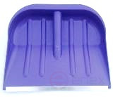 Snow shovel No. 2 410x360mm Color complete with wooden handle 1200*32 (standard bar)