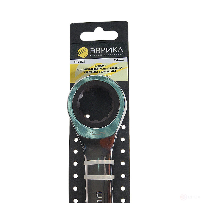 24mm ER-21124H ratchet combination wrench (on holder) EUREKA /1/5/50