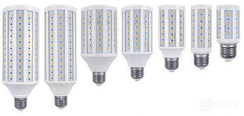 Светодиодная лампа Mosvolt E27 10W 175-245 V Corn no cover