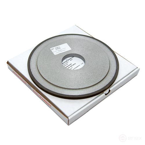 Diamond grinding wheel flat with double-sided relief of straight profile 14A1 150x8x5x3x32 AC4 200/160 V2-01 100% 30.0