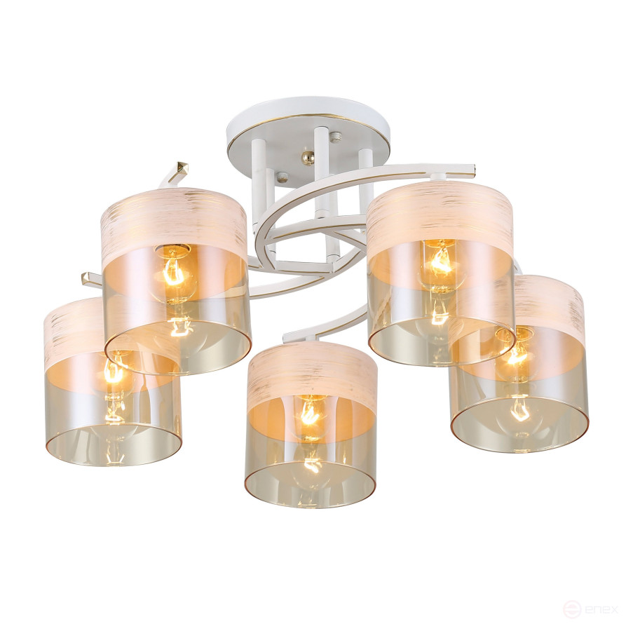 Люстра Rivoli Constancia 9081-305 5 * Е27 40 Вт модерн