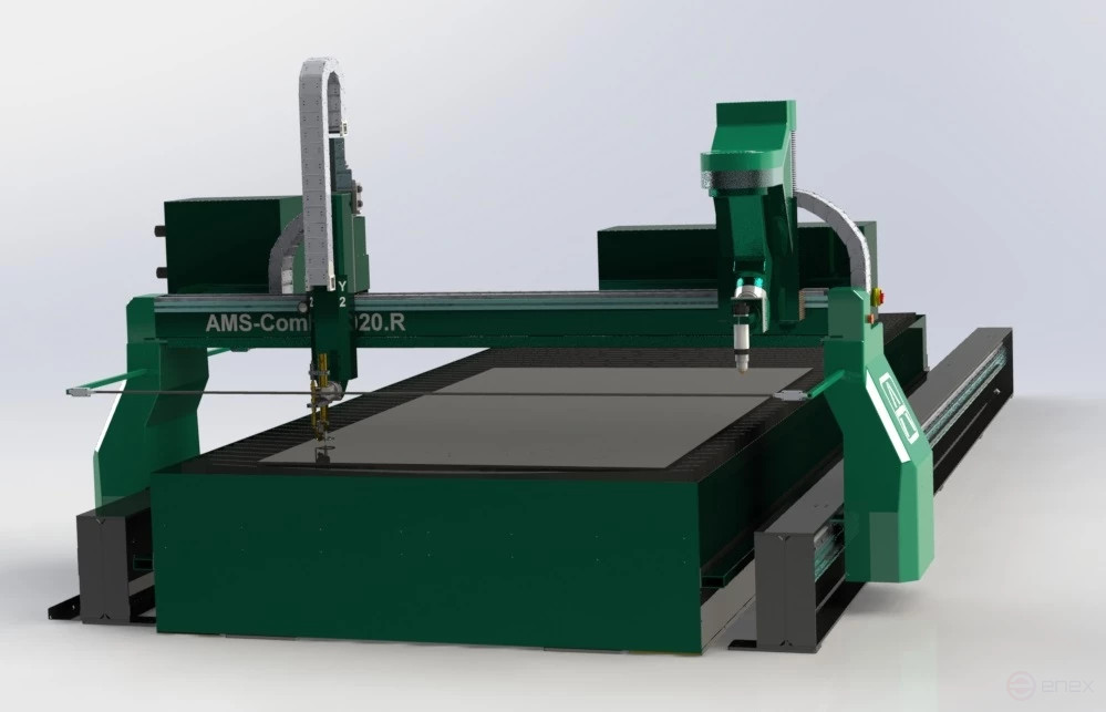 Thermal cutting Machine AMS-Combi.3D.6020