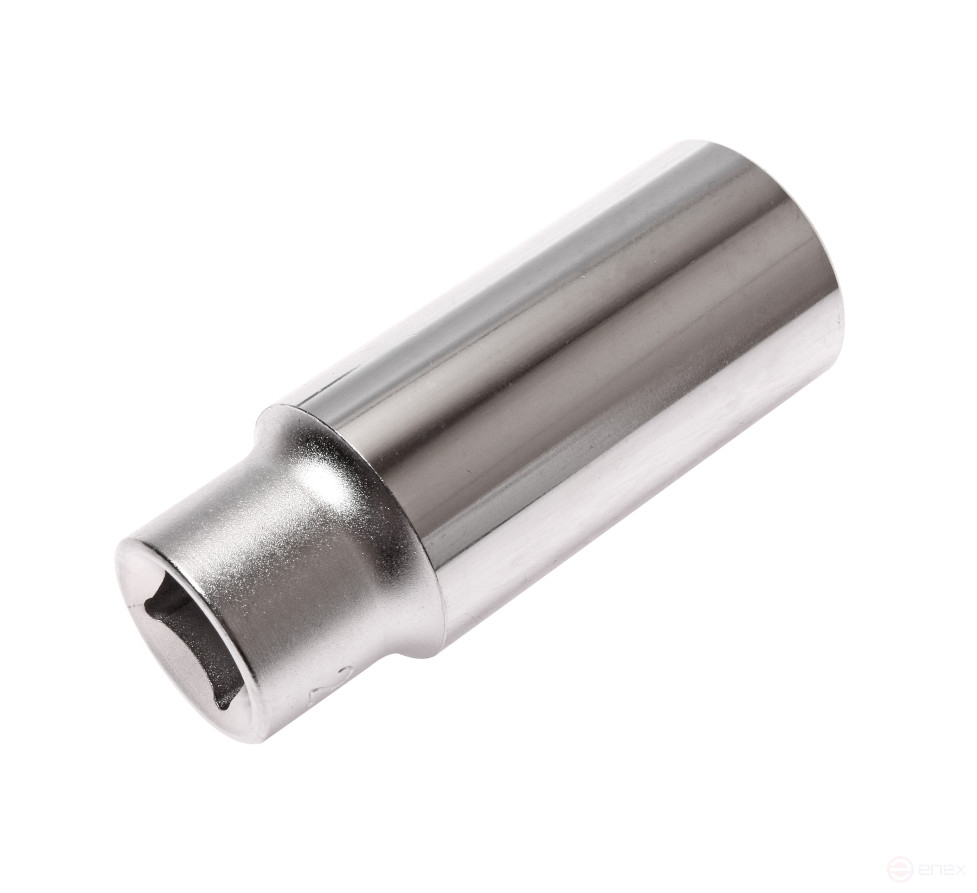 Головка торцевая глубокая 6-гранная 1/2" х 21мм, длина 76мм JTC /1/10/100