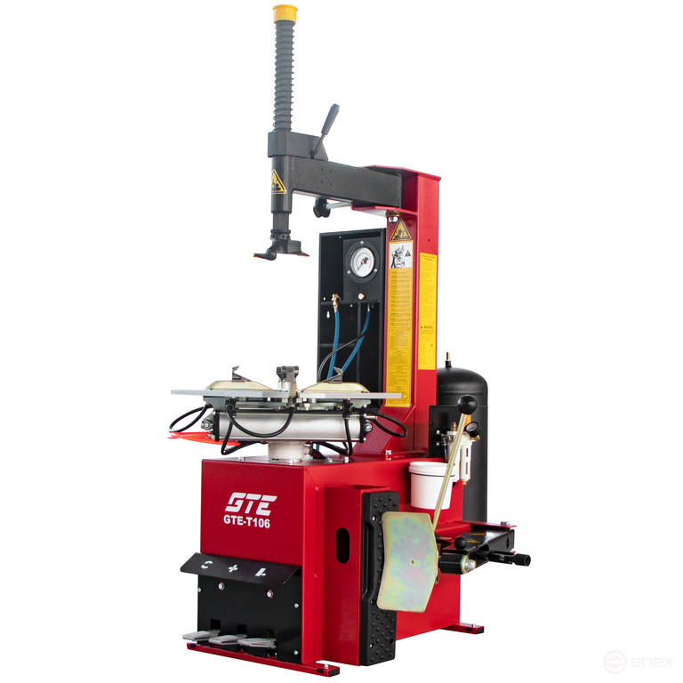 Tire fitting machine 12"- 24" 380V semi-automatic explosive pumping GTE