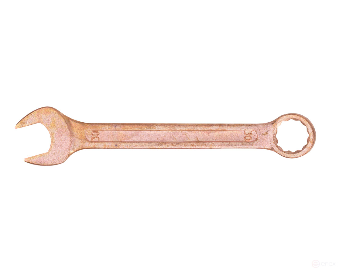 Ключ гаечный комбинированный 30х30 мм омеднение SITOMO