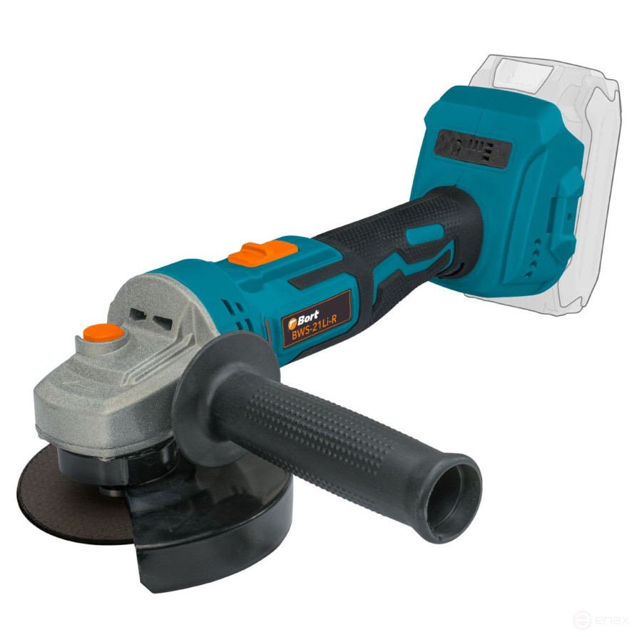 Angle grinder rechargeable BORT BWS-21Li-R (without battery and charger)
