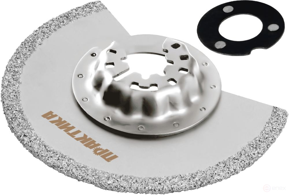 Насадка для МФИ ПРАКТИКА режущая полукруг, HM, по плитке, 88 мм (240-294)