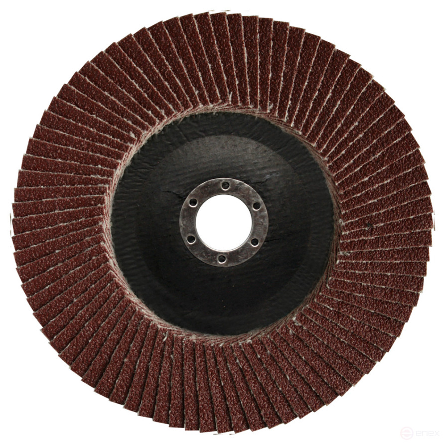 Круг лепестковый шлифовальный ПРАКТИКА 150 х 22 мм Р 80 (1шт.) серия Профи (919-280)