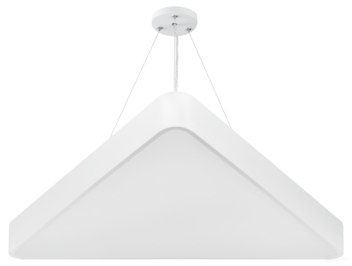Светильник LED ЭРА Geometria SPO-151-W-40K-030 Delta 30Вт 4000К 3000Лм IP40 600*80 белый подвесной драйвер внутри