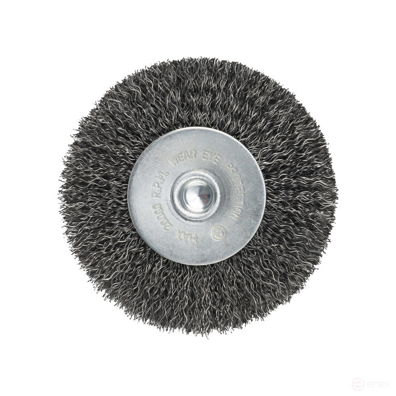 Brush 475 disc., corrugation. for drill Expert XB 6 mm D100 mm pack.1/10 pcs
