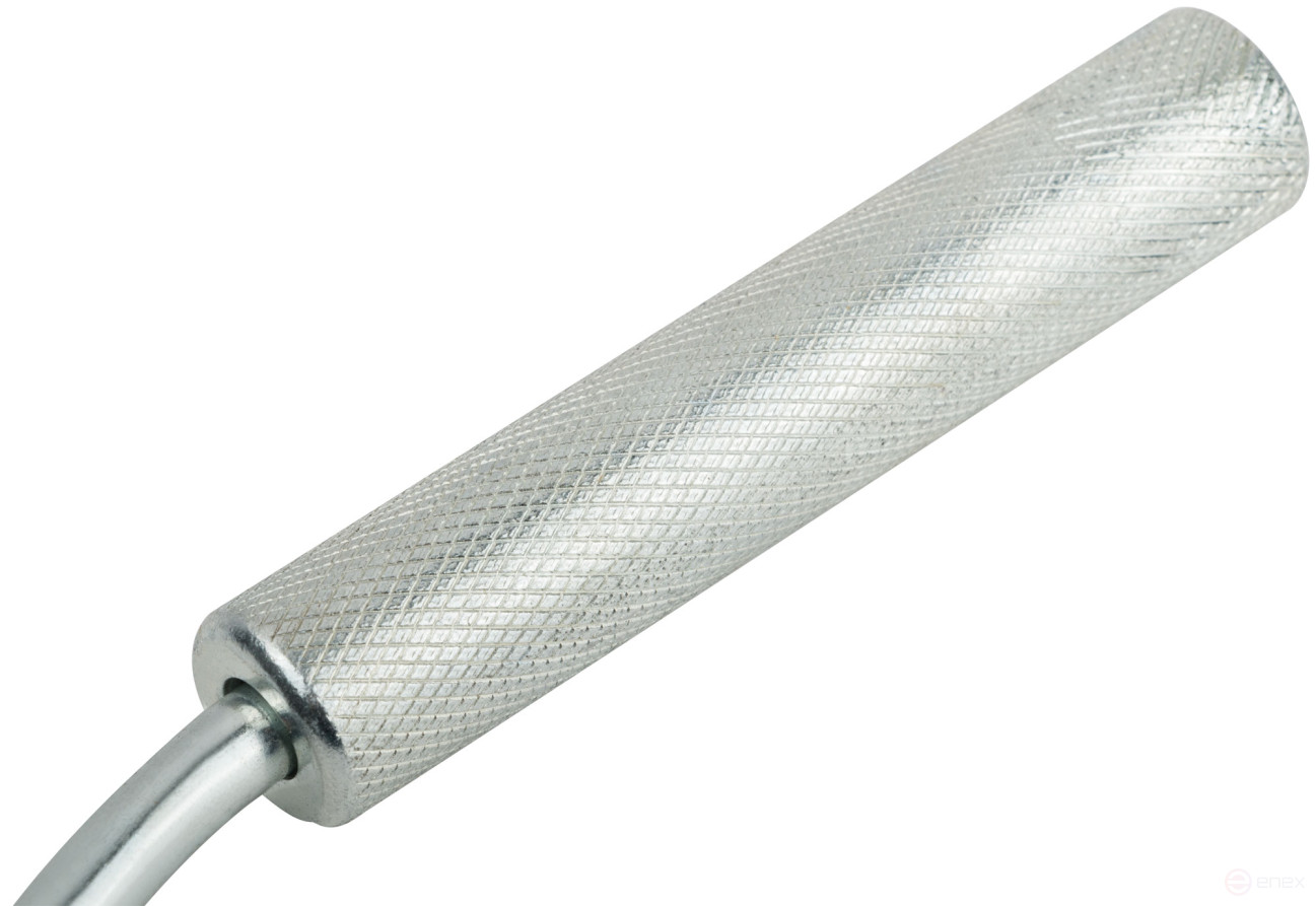 Hook for knitting rebar, tool steel