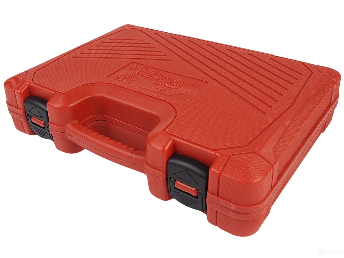 Молоток пневматический 2100уд/мин. с набором зубил 12 предметов JTC