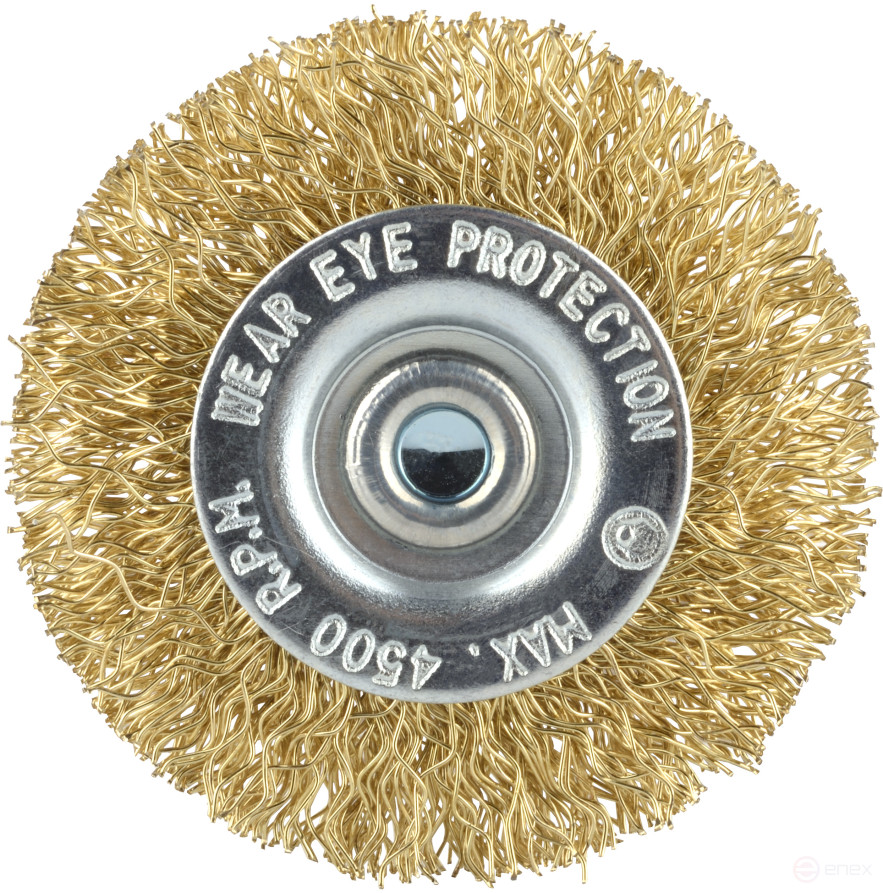 Щетка зачистная для дрели плоская D-50мм.(АвтоDело) 44031