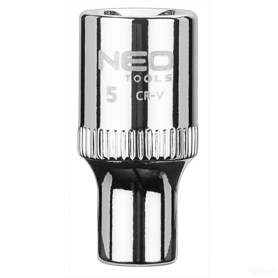 Головка торцевая Superlock 1/4", 5 мм, корот.