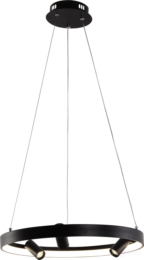 Светильник подвесной (подвес) Rivoli Selena 6147-101 LED 77 Вт 3000 - 6000 К с пультом