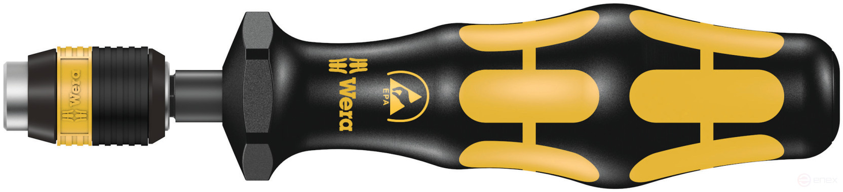 7460 ESD Kraftform Отвёртка динамометрическая антистатическая, 0.3 Нм, 0.30-1.20 Нм, патрон Rapidaptor, для бит 1/4" C/E 6.3, погрешность ± 6%