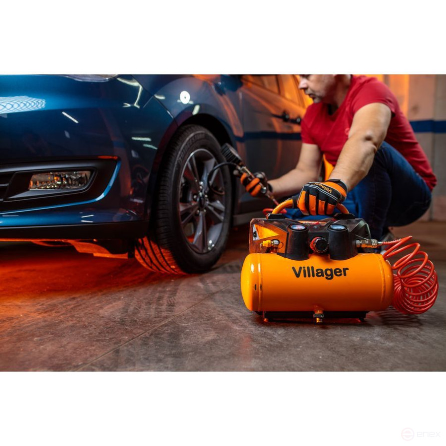 Аккумуляторный воздушный компрессор Villager VAT 0640 (в комплекте нет АКБ и ЗУ)