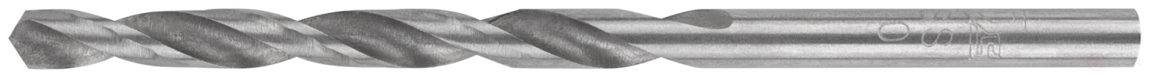 HSS metal drill bit in a blister, 118° sharpening angle, 4.0 x 75 mm (1 pc.)