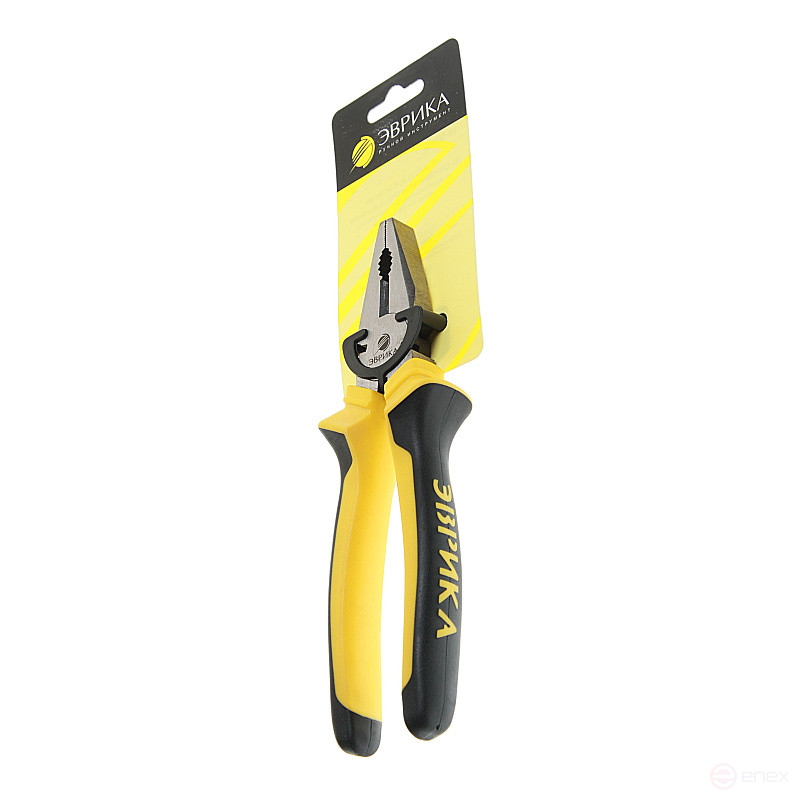 Pliers combined with side wire cutters 8" EUREKA 1/6/60