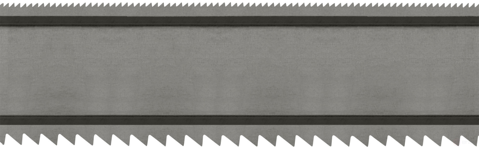 Hacksaw blade metal/wood ( 24 TPI / 8 TPI), red-hot tooth, wide double-sided, 300x24 mm, 1 pc./ PVC envelope