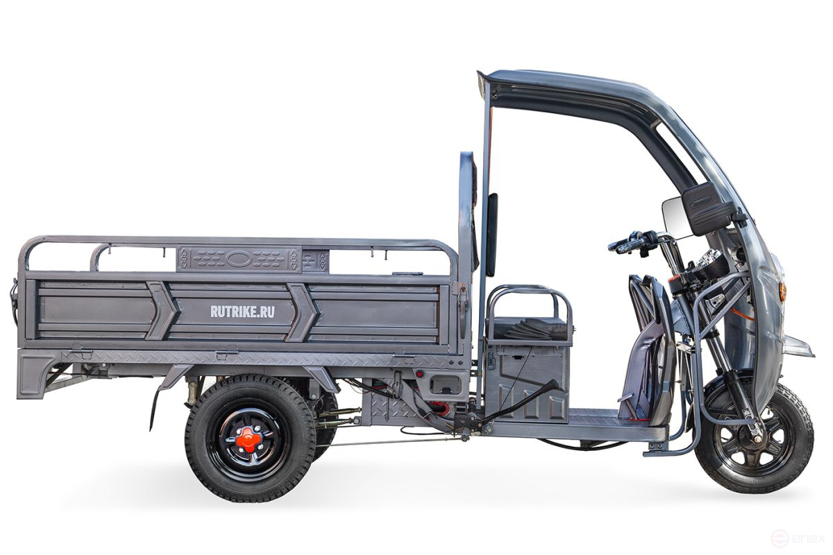 Cargo electric tricycle Rutrike D4 NEXT CABIN 1800 60V1500W, green